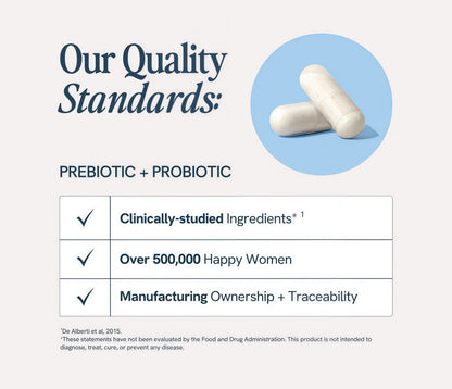 Happy V Prebiotic + Probiotic
